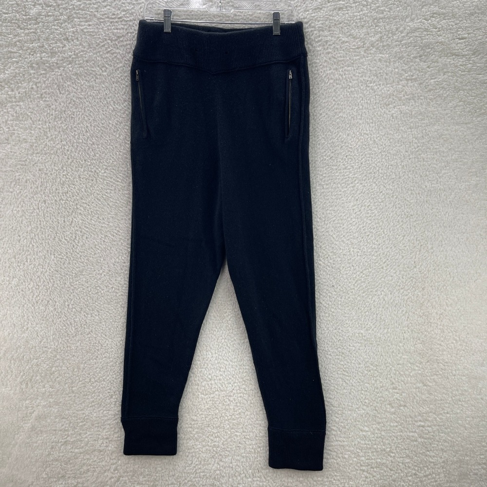 Naked Cashmere Pants Womens XL Black Jogger Sweatpants Luxury Cozy Cabin Casual
